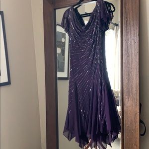 Beaded cocktail dress